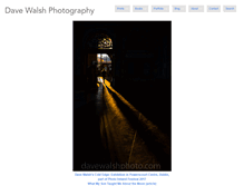 Tablet Screenshot of davewalshphoto.com